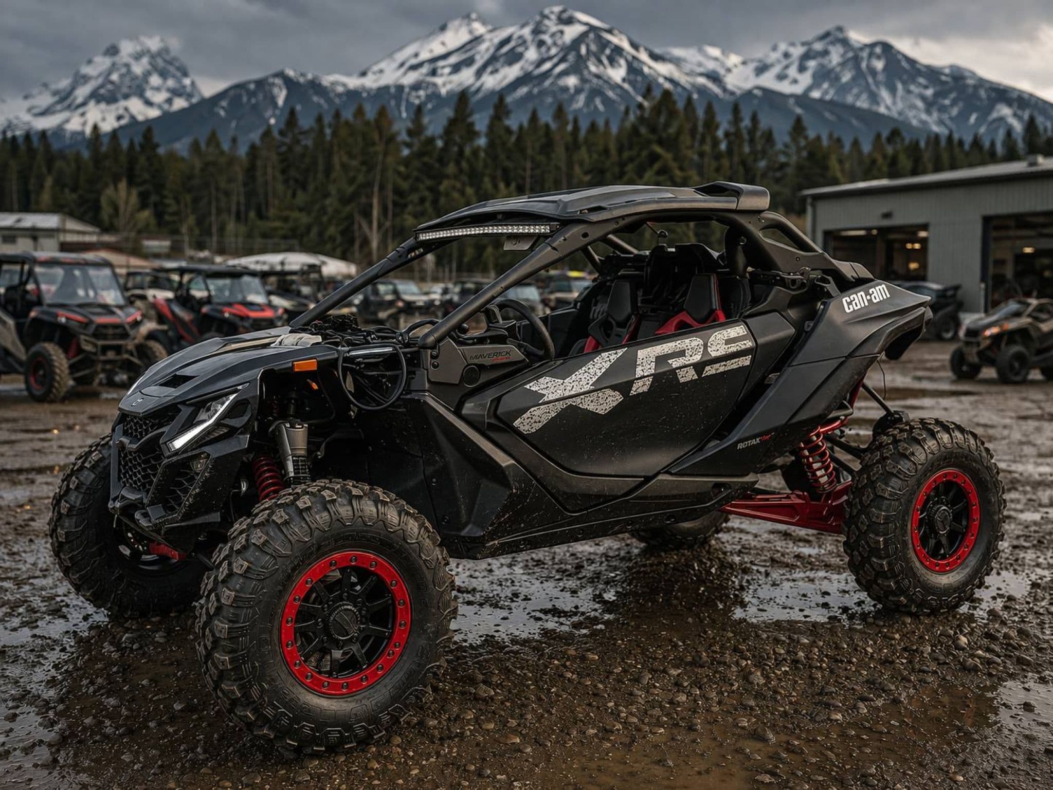 BRP Can-Am Maverick R X RS WITH SMART-SHOX - 1