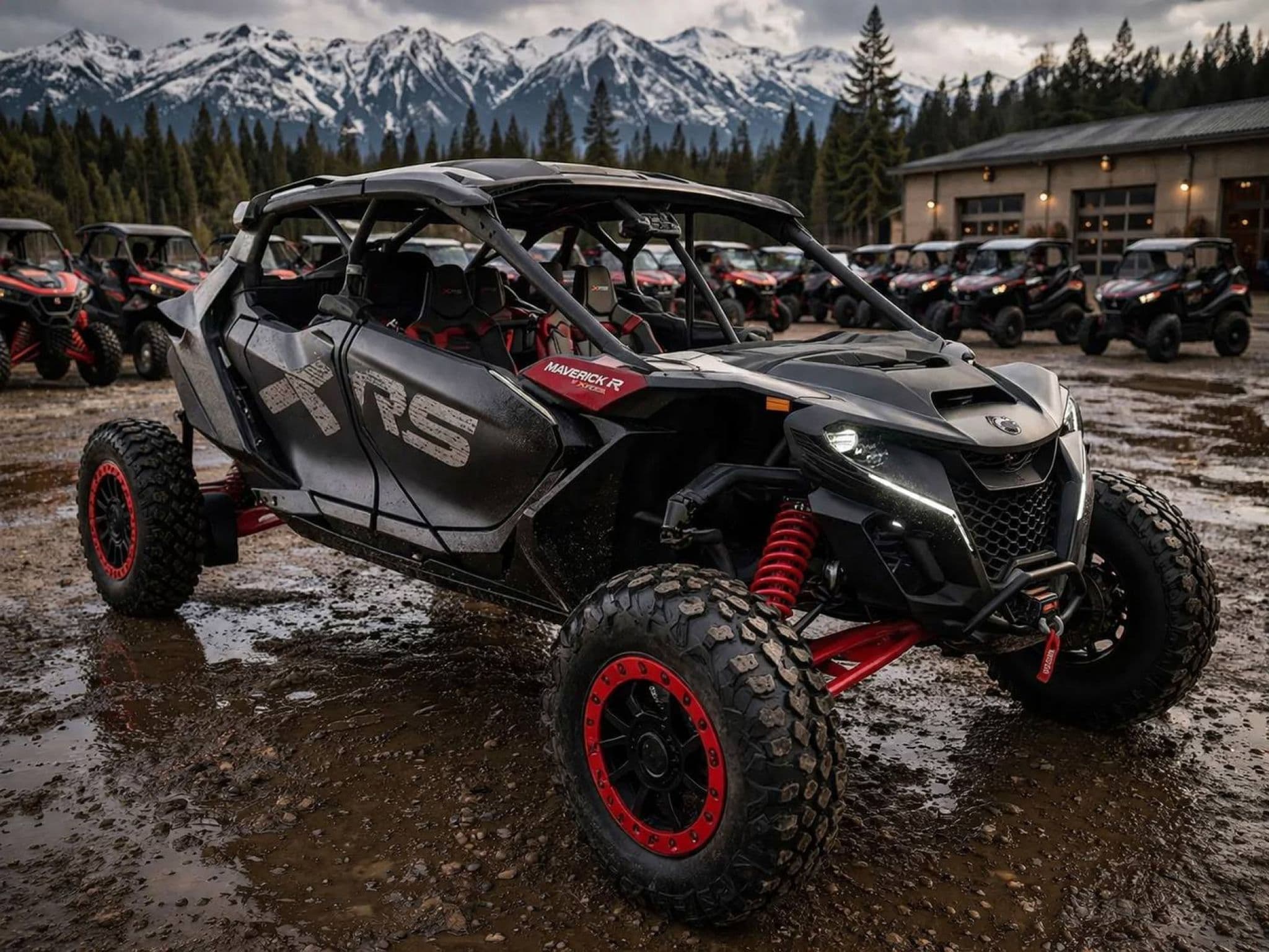 BRP MAVERICK R MAX X RS WITH SMART-SHOX - 1